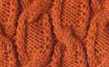 Cables and Twists Knitting Stitch