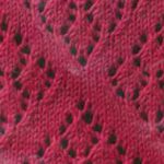 Eyelet Large Diamonds Lace Knitting Stitch