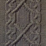 Frame Cable Panel Knitting Stitch