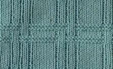 Plaid Texture Knitting Stitch