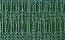 Rib and Garter Knitting Stitch