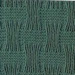 Stingy Basket Weave Knit Stitch