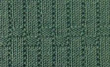 Vertical Basket Weave Knitting Stitch