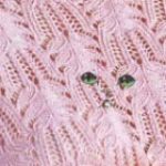 Knitting lace stitch sweater