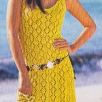 Lace Sun Dress Knitting Pattern