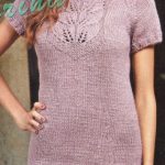 Leaf Tunic Knitted Dress