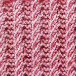 Rib Twist Knitting Stitch