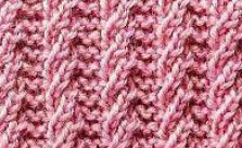 Rib Twist Knitting Stitch