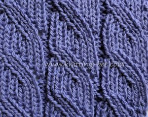 Ribbed Lace Free Knitting Stitch
