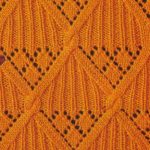 Ribbed Diamond Knitting Stitch