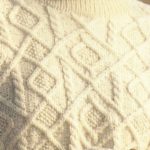 Aran Diamonds Sweater and Stitch