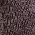 Knit and Purl Diamond Stitch Pattern