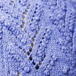 Bobble Lace Vines Knitting Stitch