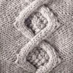 Diamond Cable Knitting Stitch Simple