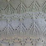 Lace Peaks Knitting Stitch