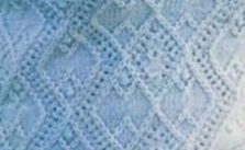 Argyle Diamond Lace and Bobbles Knitting Stitch