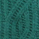 Flat Mock Cable Knitting Stitch