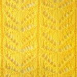 Lace Butterfly Knit Stitch Chart