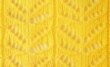 Lace Butterfly Knit Stitch Chart