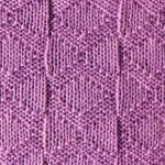 Diamond Knit Purl Stitch