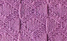 Diamond Knit Purl Stitch