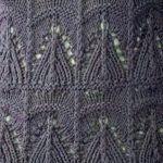 Free Lace Knitting Stitch