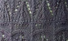 Free Lace Knitting Stitch