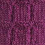 Garter Blocks Knitting Stitch