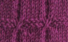 Garter Blocks Knitting Stitch