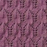 Lace Arch Knitting Stitch