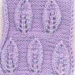Leaves in Reverse Stocking
