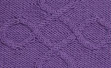 Quatrefoil Cable Knit Stitch