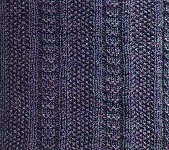 Textured Knit Stitch Vertical - Knitting Kingdom