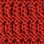Eyelet Garter Stripe Free Knitting Stitch