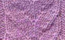 Mock Horseshoe Cable Knitting Stitch