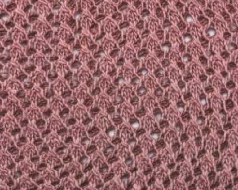 Eyelet Knitting Stitch Knitting Kingdom