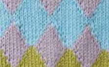 Intarsia Argyle Knitting Stitch