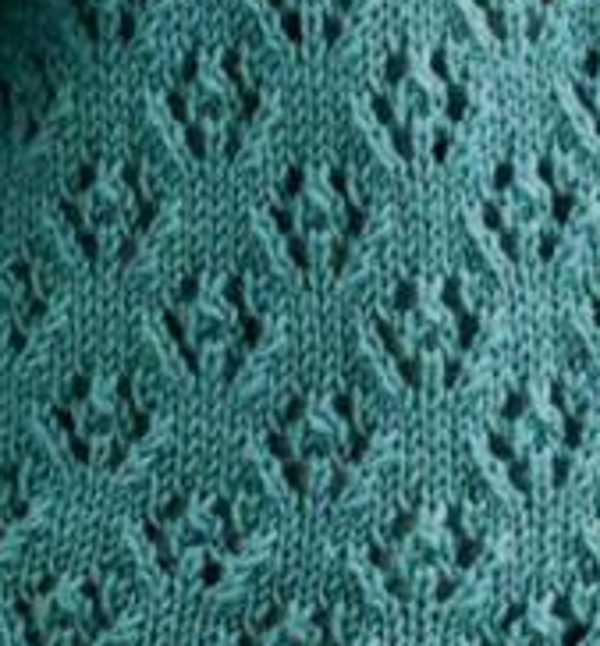 Lace Disc Free Knitting Stitch