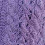 Right and Left Lace Cable Stitch