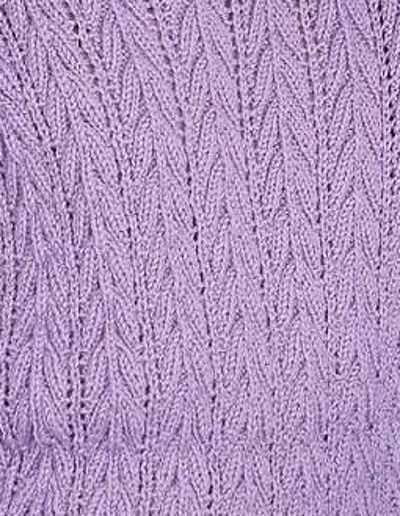 Arrowhead Lace Rib Stitch