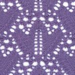 Big Lacy Flower Knitting Stitch Pattern