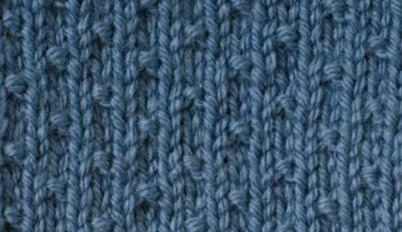 Free Dot Stitch Knitting Pattern