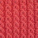 Free Eyelet Mock Cable Knitting Stitch