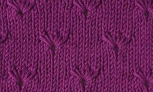 Ornamental Daisy Stitch Knitting