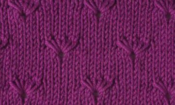 Ornamental Daisy Stitch Knitting