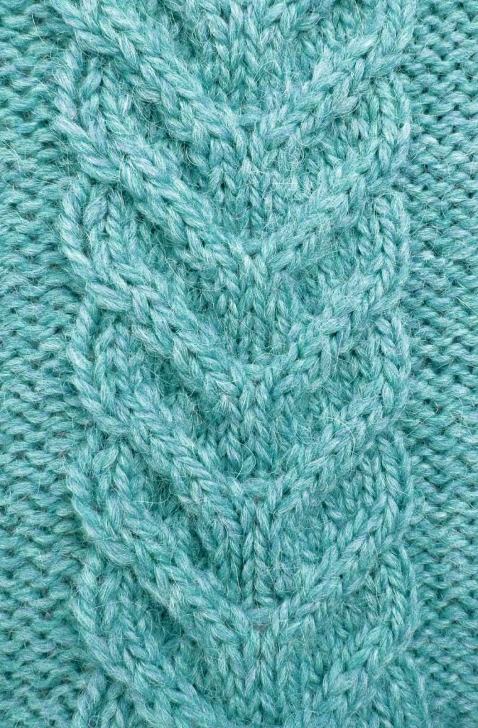 Free Staghorn Cable Knitting Stitch
