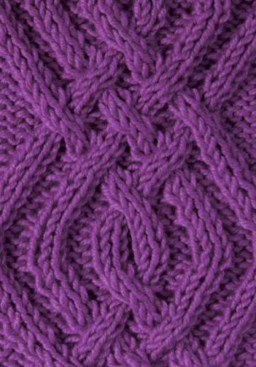 Free Triple Criss Cross Cable Knitting Stitch