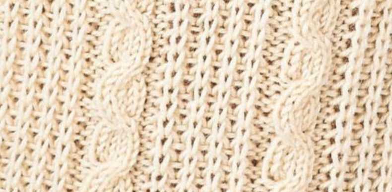 Gansey Snake Cable Knitting Stitch