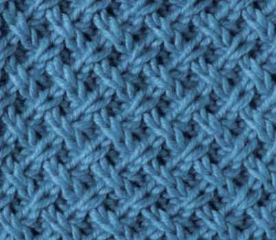 Lattice Pattern Knitting Stitch