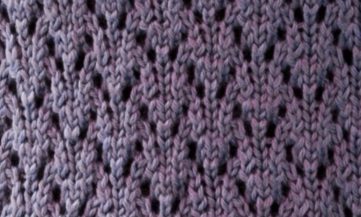 Lace Knitting Stitch Easy Chart Free